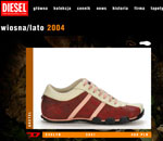 Diesel, strona www