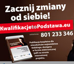 Ego - projekt Pewna Sprawa kwalifikacje to podstawa, ogłoszenie prasowe