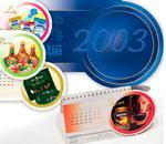 Nestle, kalendarz biurkowy 2003