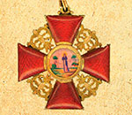 Order Św. Stanisława kl. I, Order Św. Anny kl. I, Order Św. Włodzimierza kl. III (Wikipedia)